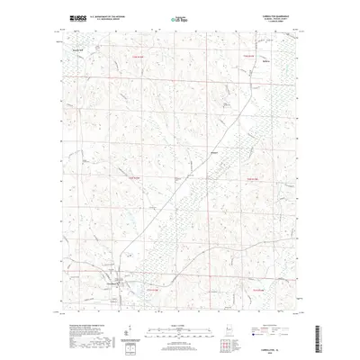 2020 Map of Carrollton, 2020 Print