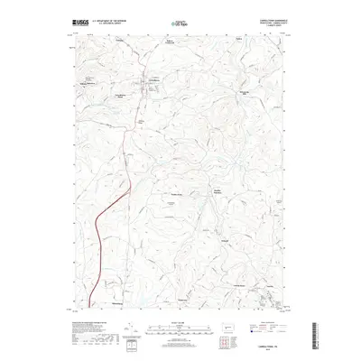 2019 Map of Carrolltown, 2019 Print