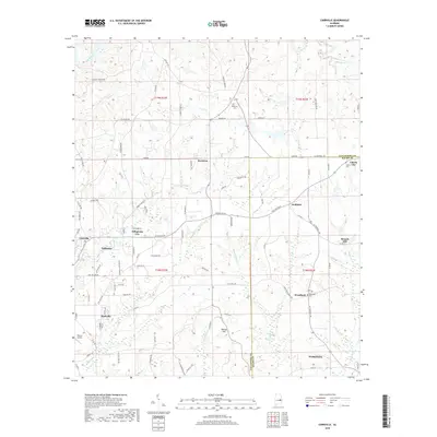 2018 Map of Carrville, 2018 Print