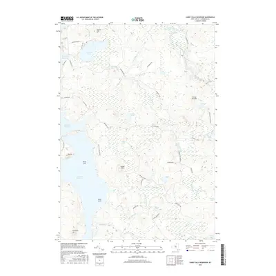 2016 Map of Carry Falls Reservoir, 2016 Print