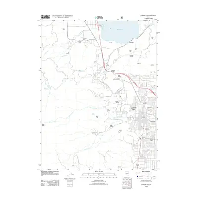 2012 Map of Carson City, 2012 Print