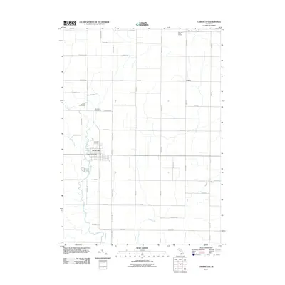 2011 Map of Carson City, 2011 Print