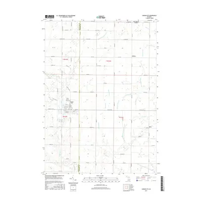 2017 Map of Carson City, 2017 Print