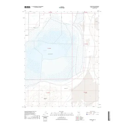 2018 Map of Carson Lake, 2018 Print