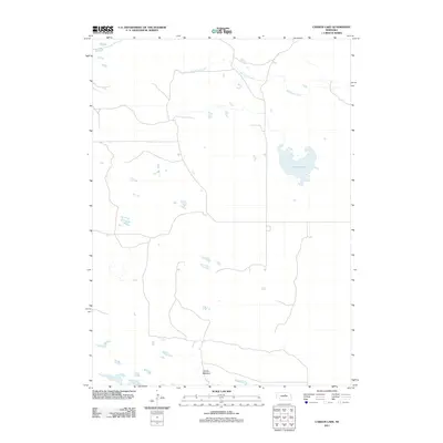 2011 Map of Carson Lake, 2011 Print