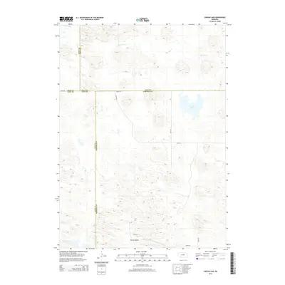 2014 Map of Carson Lake, 2014 Print