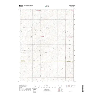 2018 Map of Carson NE, 2018 Print