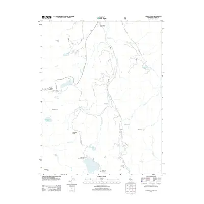 2012 Map of Carson Pass, 2012 Print