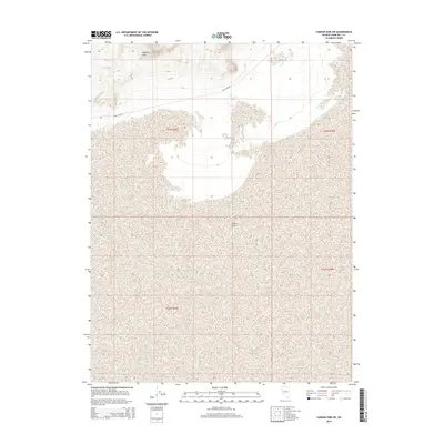 2014 Map of Carson Sink SW, 2014 Print