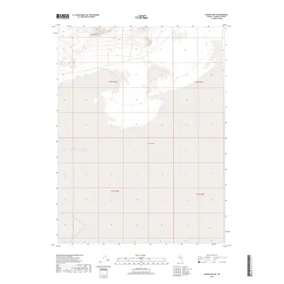 2018 Map of Carson Sink SW, 2018 Print