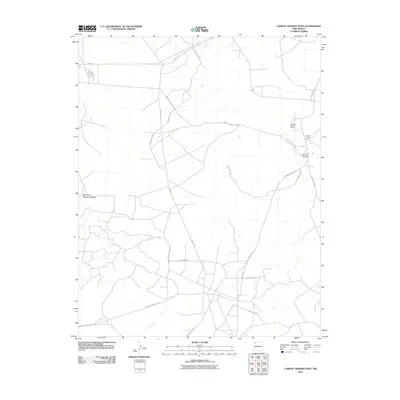 2010 Map of Carson Trading Post, 2010 Print