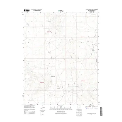 2013 Map of Carson Trading Post, 2013 Print
