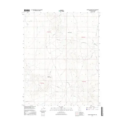 2017 Map of Carson Trading Post, 2017 Print