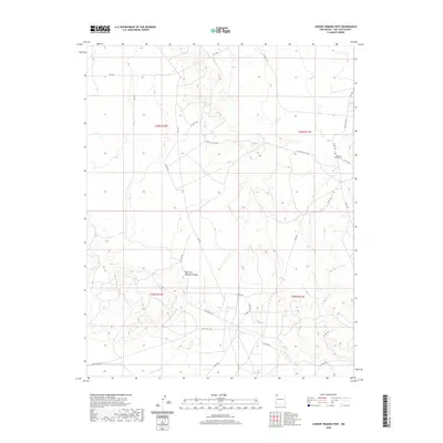 2020 Map of Carson Trading Post, 2020 Print