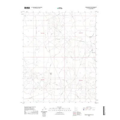 2023 Map of Carson Trading Post, 2023 Print
