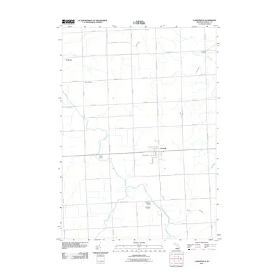 2011 Map of Carsonville, 2011 Print