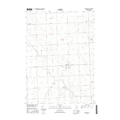 2017 Map of Carsonville, 2017 Print