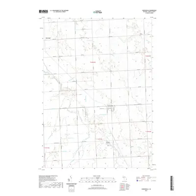 2019 Map of Carsonville, 2019 Print