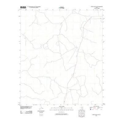 2010 Map of Carta Valley NE, 2010 Print