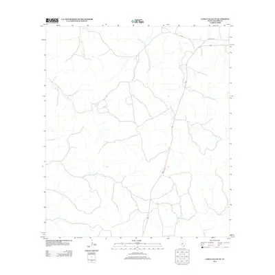 2012 Map of Carta Valley NE, 2012 Print
