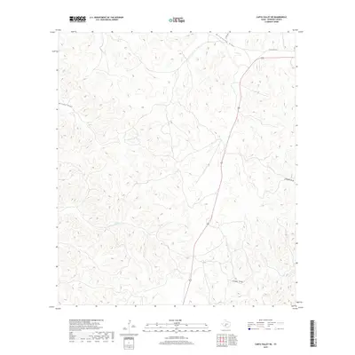 2019 Map of Carta Valley NE, 2019 Print