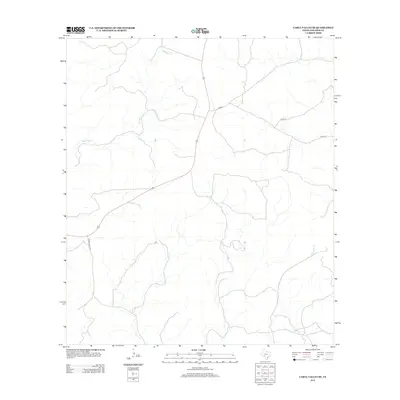 2012 Map of Carta Valley SE, 2012 Print