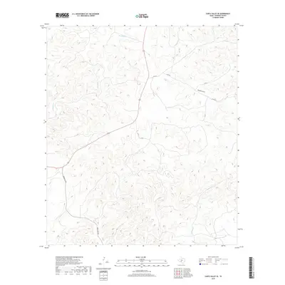 2019 Map of Carta Valley SE, 2019 Print