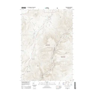 2015 Map of Carter Dome, 2015 Print