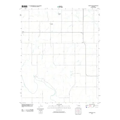 2010 Map of Carter East, 2010 Print