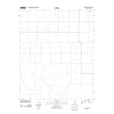 2012 Map of Carter East, 2012 Print
