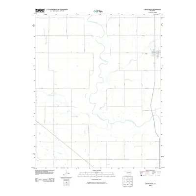 2010 Map of Carter West, 2010 Print