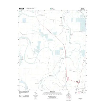 2012 Map of Carter, 2012 Print