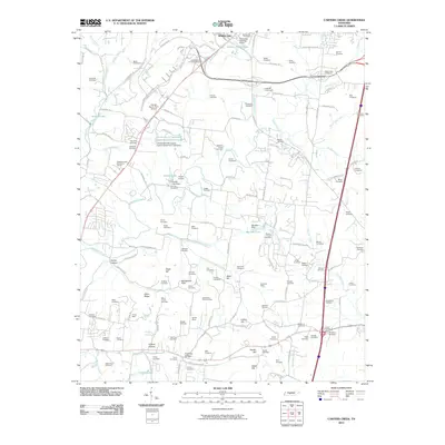 2010 Map of Carters Creek, 2010 Print