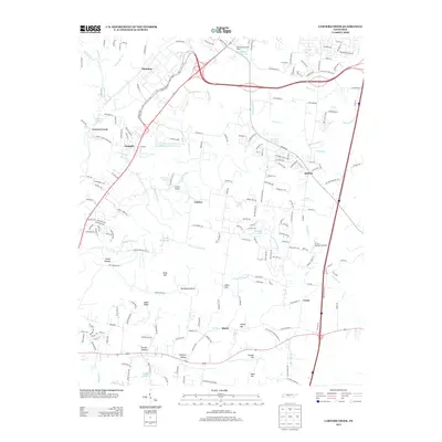 2013 Map of Carters Creek, 2013 Print
