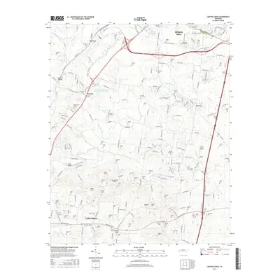 2016 Map of Carters Creek, 2016 Print