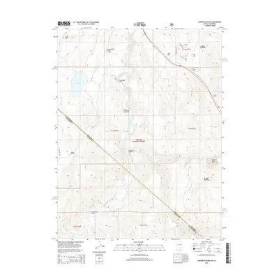 2014 Map of Carters Station, 2014 Print
