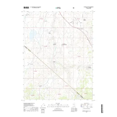 2018 Map of Carters Station, 2018 Print