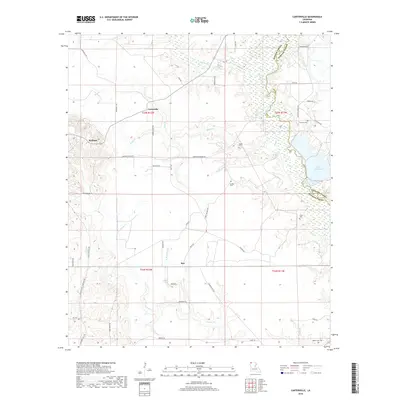 2018 Map of Carterville, 2018 Print