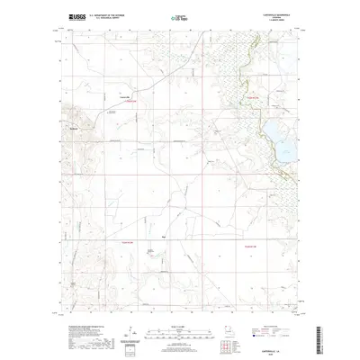 2020 Map of Carterville, 2020 Print