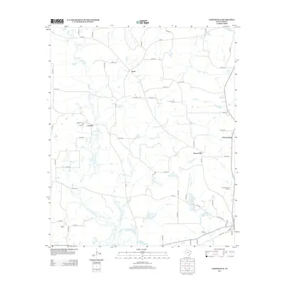 2013 Map of Carterville, 2013 Print
