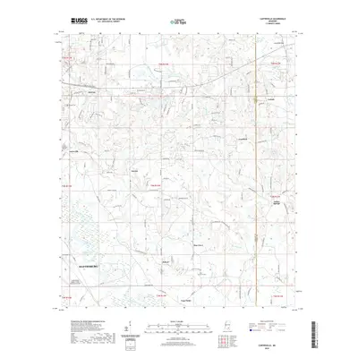 2020 Map of Carterville, 2020 Print