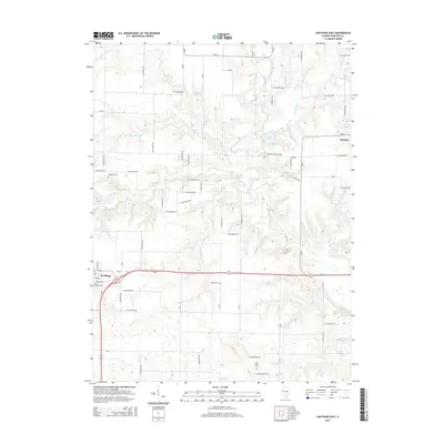 2015 Map of Carthage East, 2015 Print