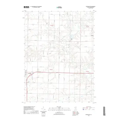 2018 Map of Carthage East, 2018 Print