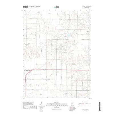 2021 Map of Carthage East, 2021 Print