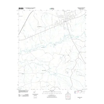 2012 Map of Carthage, 2012 Print