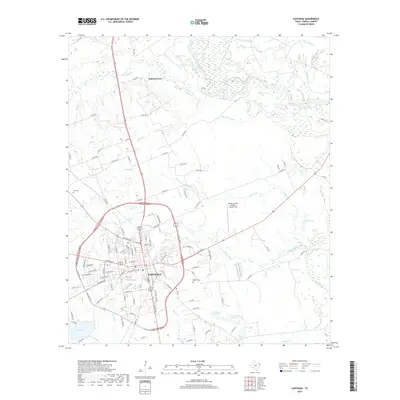 2019 Map of Carthage, 2019 Print