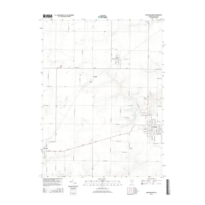 2015 Map of Carthage West, 2015 Print