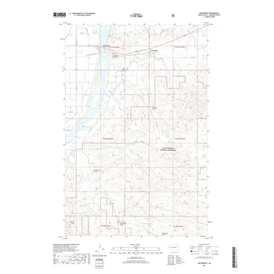 2017 Map of Cartwright, 2017 Print