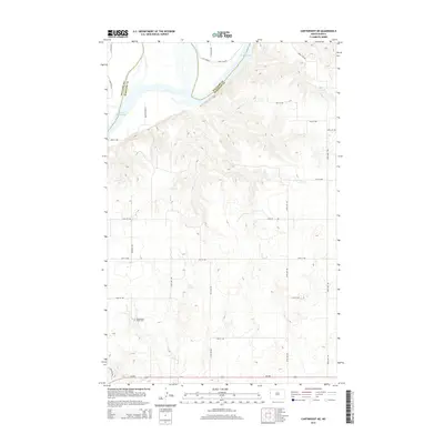 2014 Map of Cartwright NE, 2014 Print
