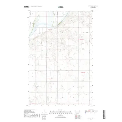 2017 Map of Cartwright NE, 2017 Print